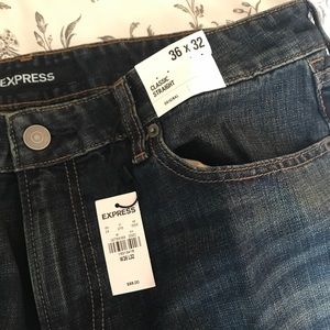 Express Classic Straight Cut Jeans